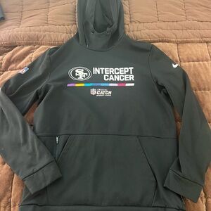 49ers Nike Black Crucial Catch Hoodie